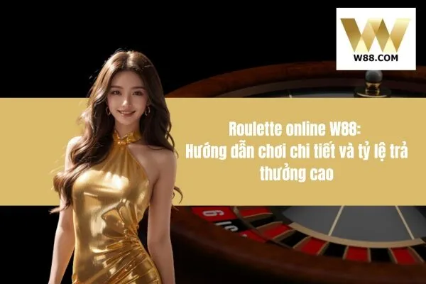 Roulette online W88: Hướng dẫn chơi chi tiết và tỷ lệ trả thưởng cao